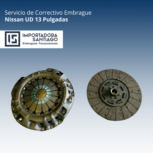 Embrague para Camión Nissan UD 13 Pulgadas