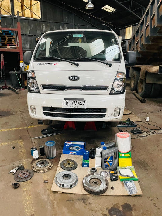 Mantención y Correctiva de Embrague Kia Frontier 2.5
