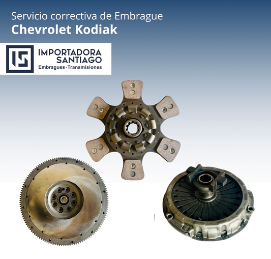 Reparación de Embrague Chevrolet Kodiak – Importadora Santiago