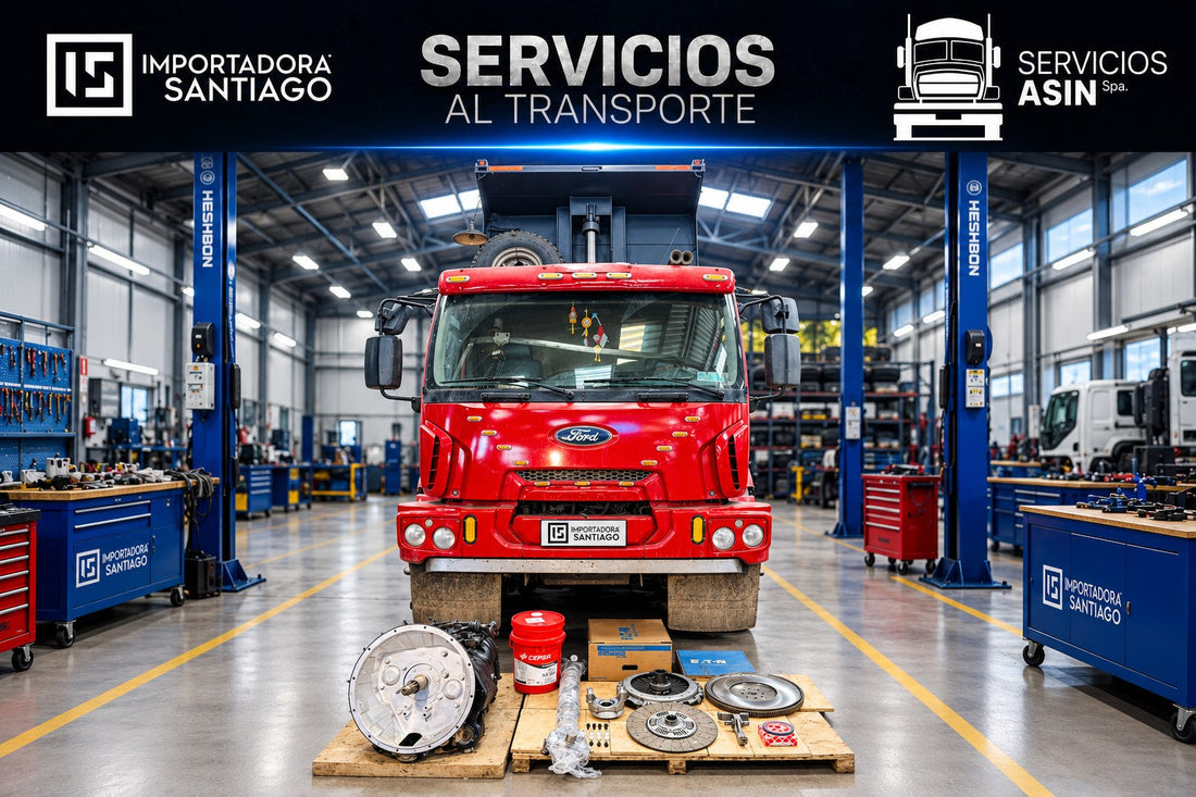 Reparación de Caja Eaton Ford Cargo 3133 con Cardán Desbalanceado
