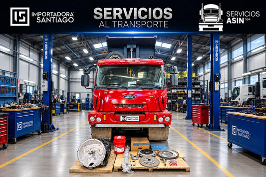 Reparación de Caja Eaton Ford Cargo 3133 con Cardán Desbalanceado