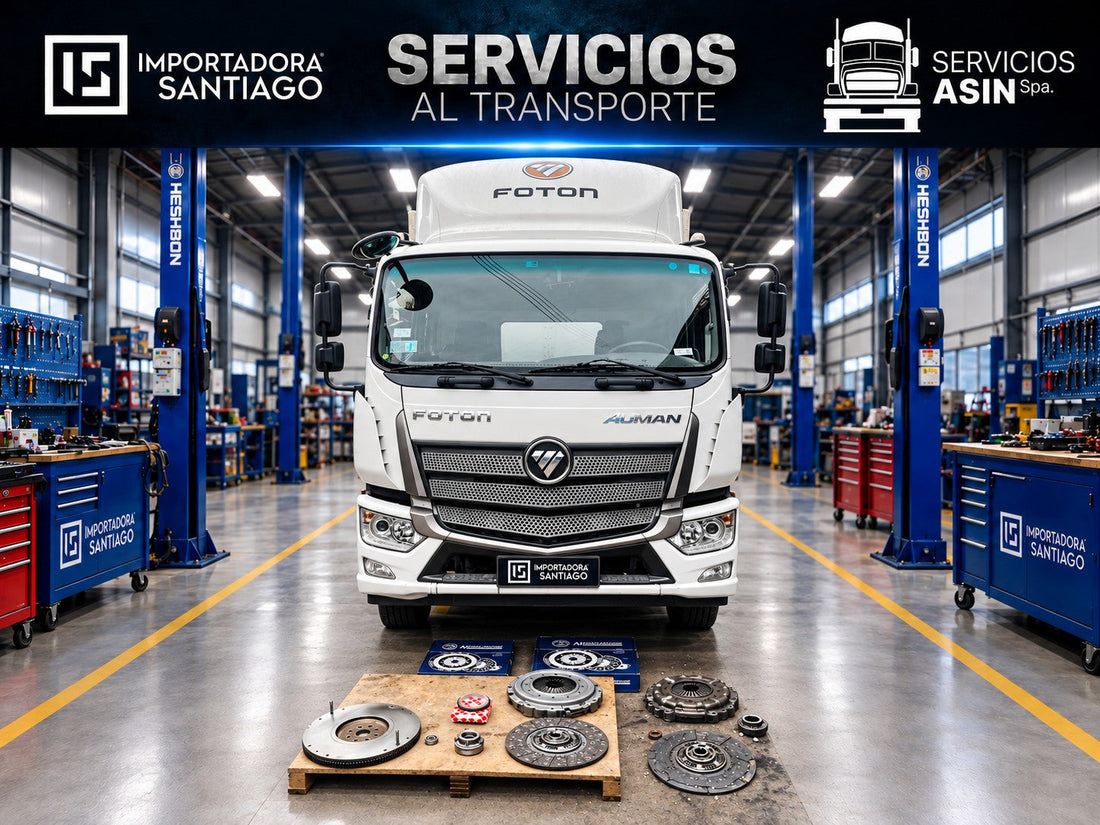 Reparación de Embrague Foton Auman 1319 con Kit AVL 395 mm