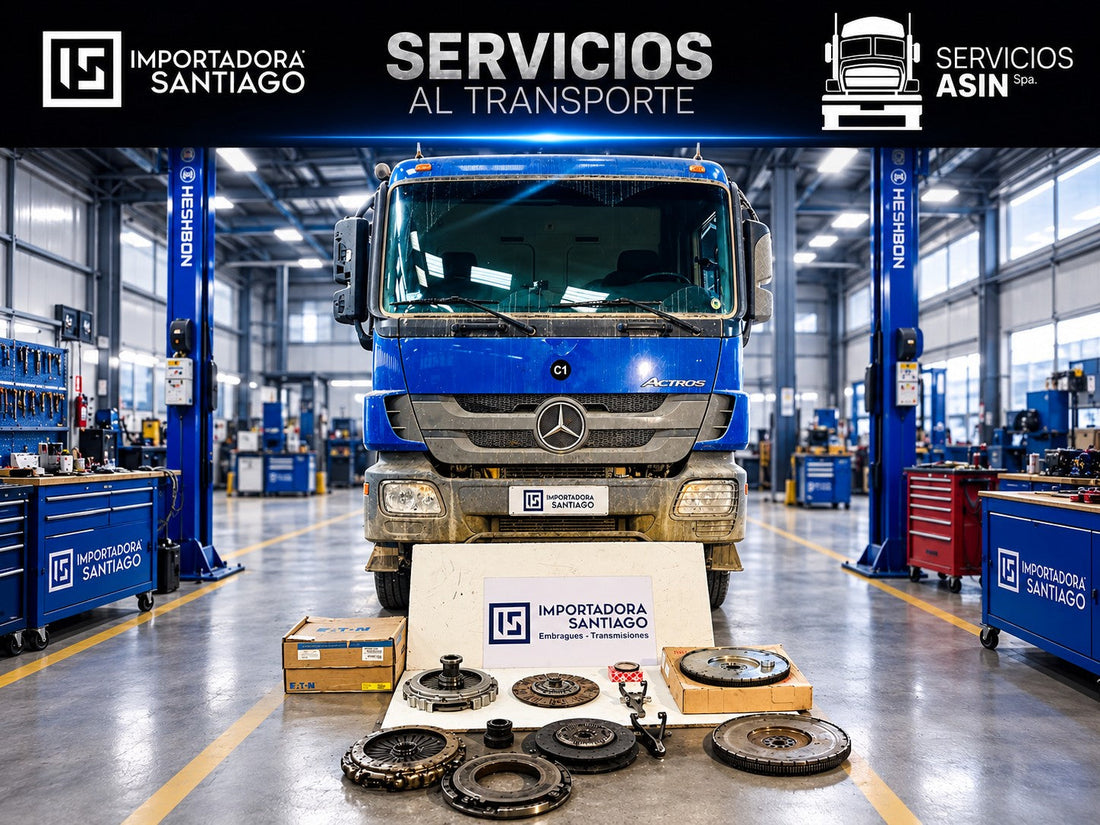 Reparación de Embrague Mercedes-Benz Actros 4144 con Kit Eaton 430 SD