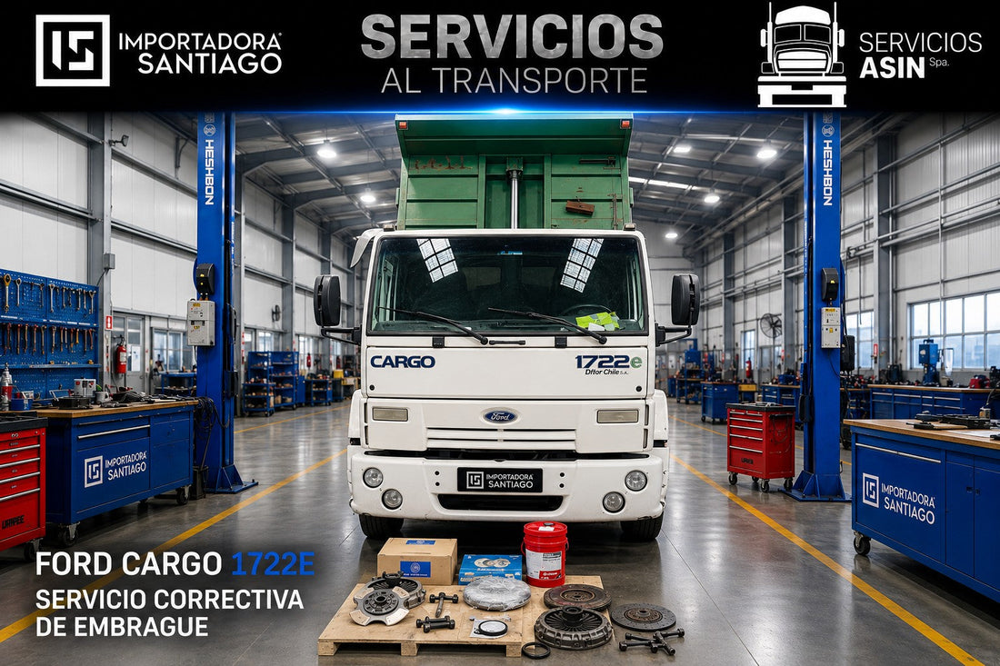Reparación Correctiva de Embrague Ford Cargo 1722e 