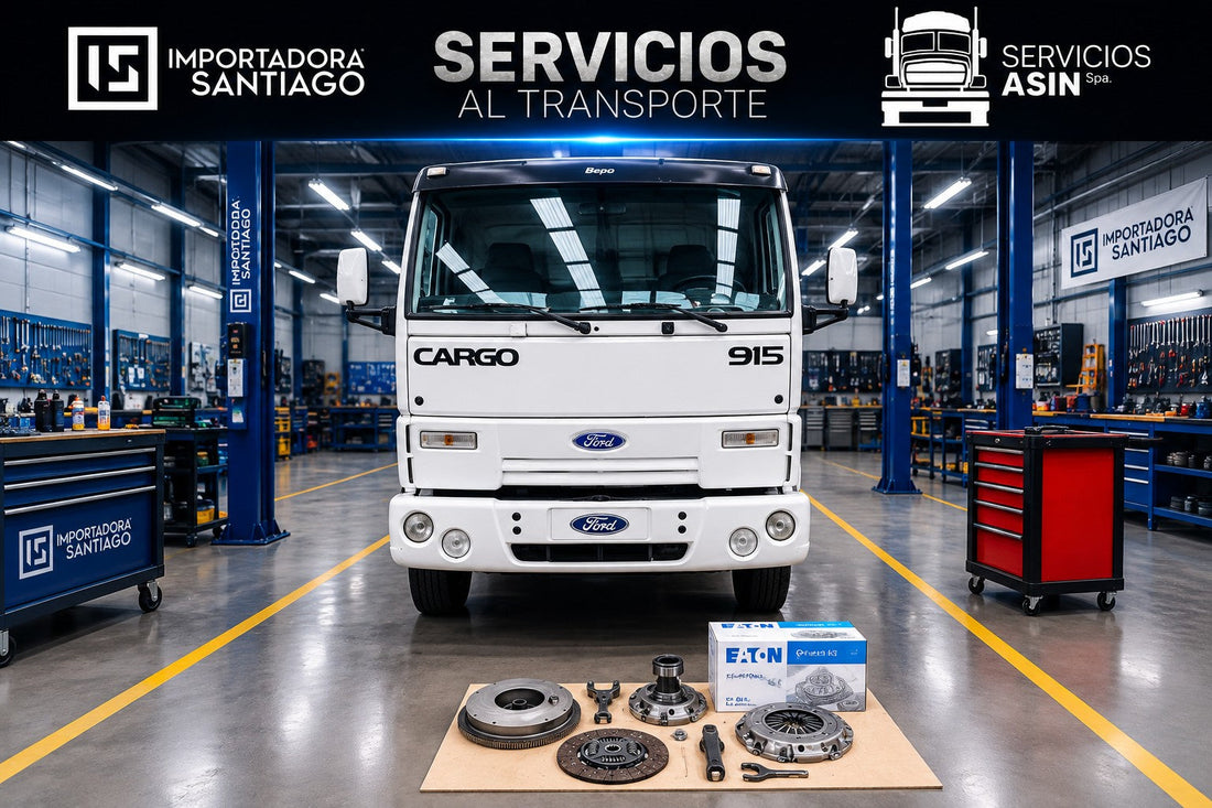 Reparación Correctiva de Embrague Ford Cargo 915 con Kit Eaton Reforzado