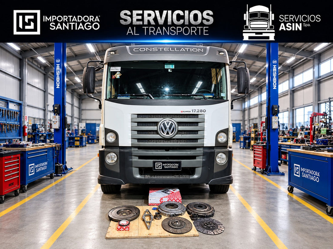 Reparación Correctiva de Embrague Volkswagen Constellation 17.280 con kit Febi