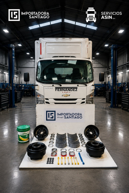 Reparación correctiva de frenos Chevrolet NPR 815 en Santiago | Importadora Santiago