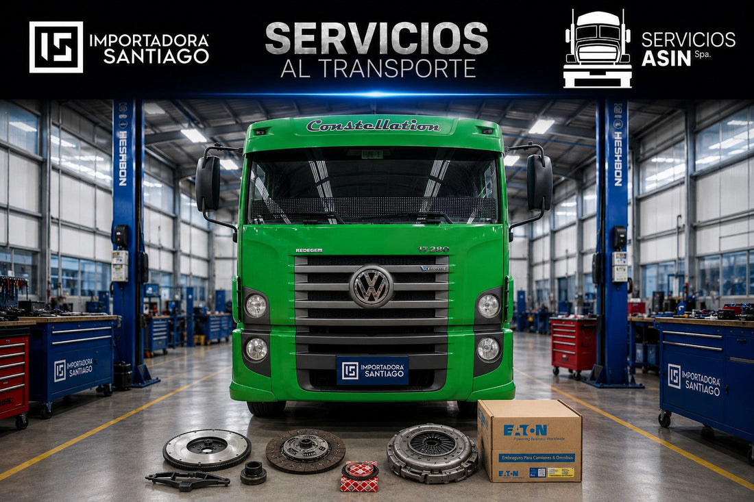 Reparación de Embrague VW Constellation 17.280 V-Tronic en Santiago