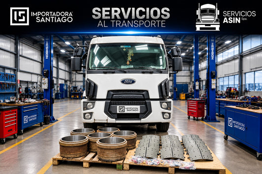 Reparación y Mantención de Frenos Ford Cargo 2629 6x4