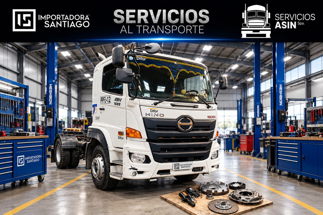 Reparación de Embrague Hino 500 1835 con Kit RemanFull 430 mm