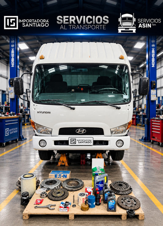 Reparación de Embrague y Mantención Hyundai HD 78 