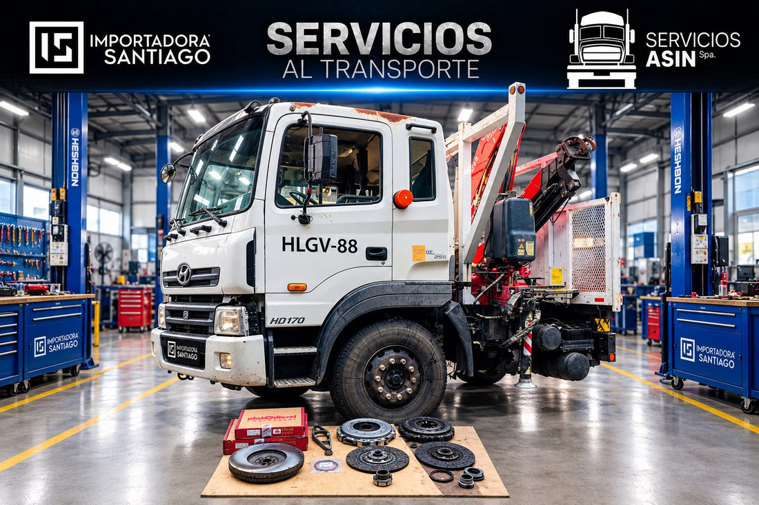 Reparación de Embrague Hyundai HD170 con Kit Premium Reforzado