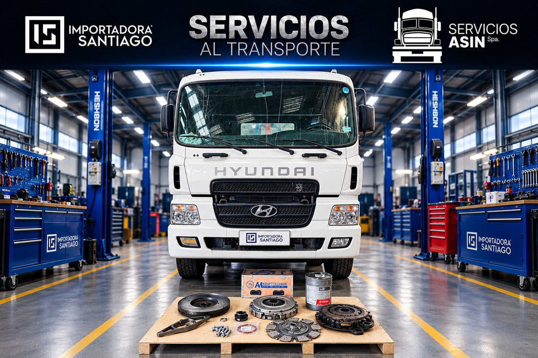Reparación de Embrague Hyundai HD170 con Disco Cerámico Reforzado
