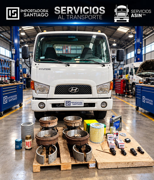Reparación Correctiva de Frenos Hyundai HD 78 en Santiago