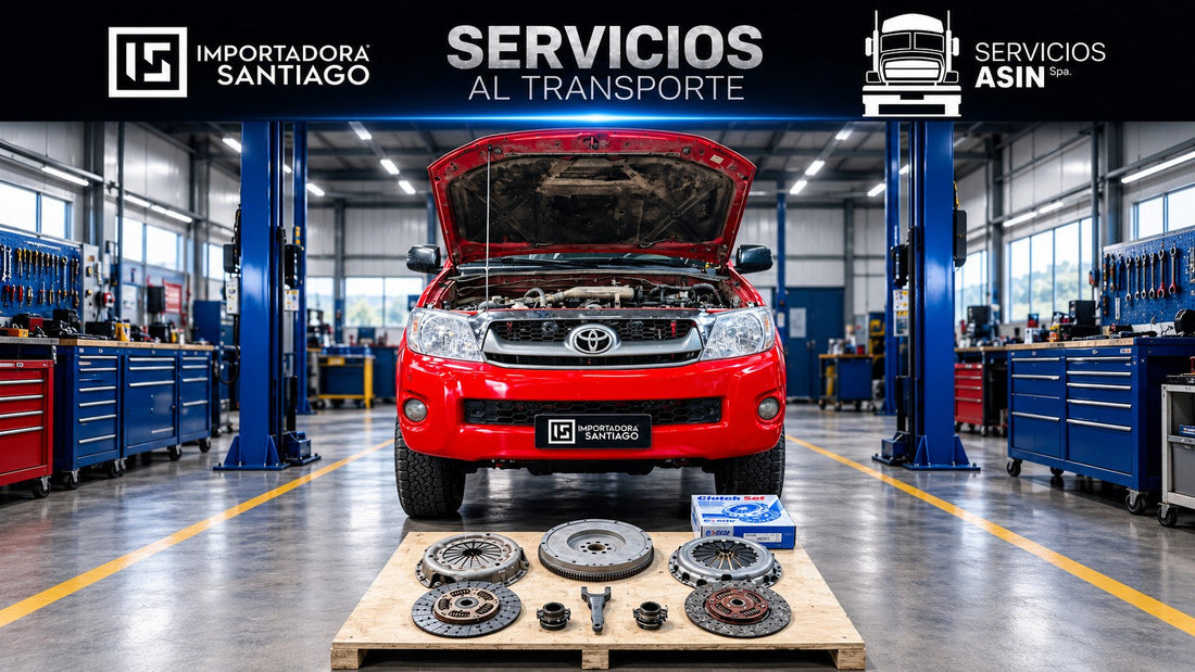Reparación de Embrague Toyota Hilux 4x4 con Kit Original Japonés