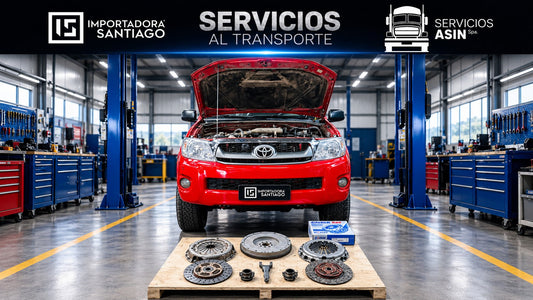 Reparación de Embrague Toyota Hilux 4x4 con Kit Original Japonés