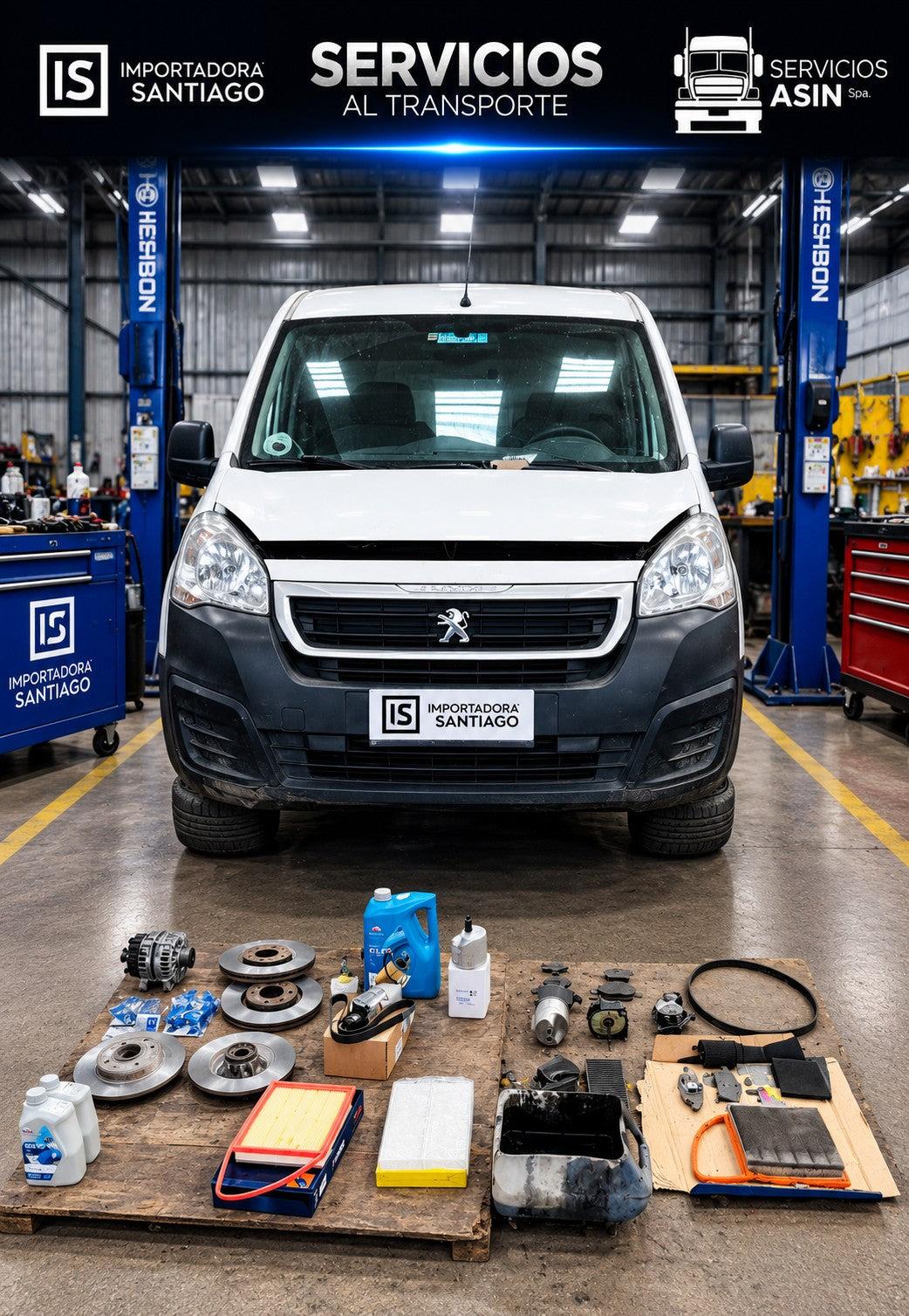 Mantención y Reparación de Frenos Peugeot Partner HDI 1.6
