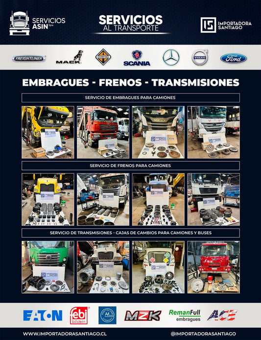 Servicio Técnico Especialistas en Frenos paras Camiones y Buses