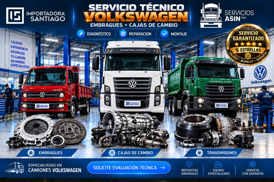 Servicio Técnico de Embragues y Cajas de Cambio Volkswagen