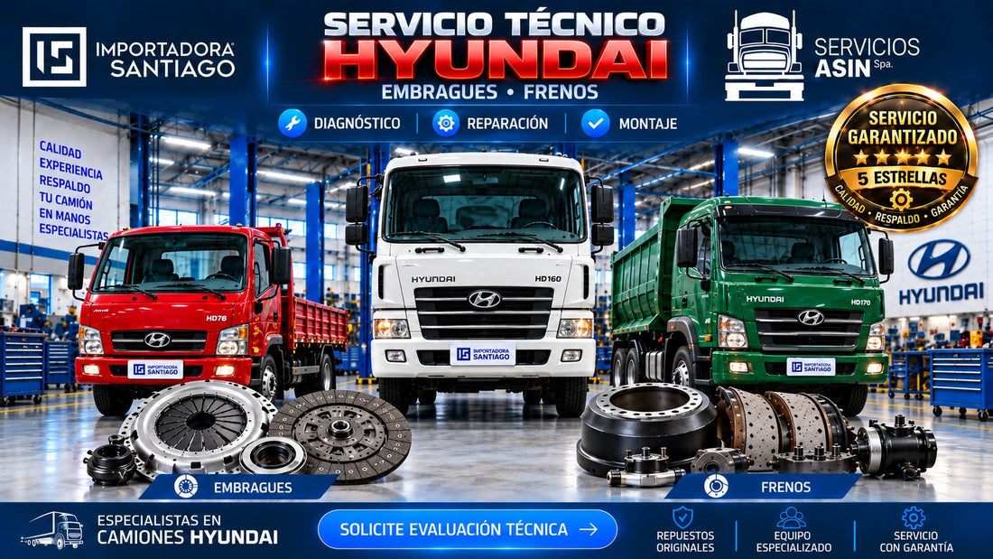 Servicio Técnico de Embragues y Frenos Hyundai