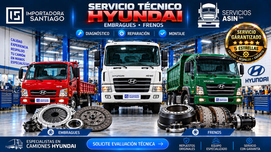 Servicio Técnico de Embragues y Frenos Hyundai