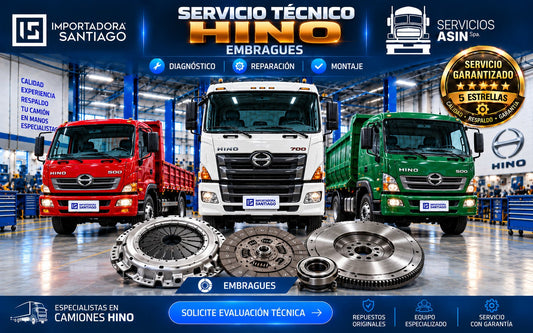 Servicio Técnico de Embragues Hino