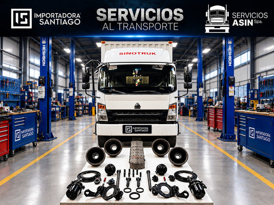 Reparación Correctiva de Frenos Camión Sinotruk en Santiago