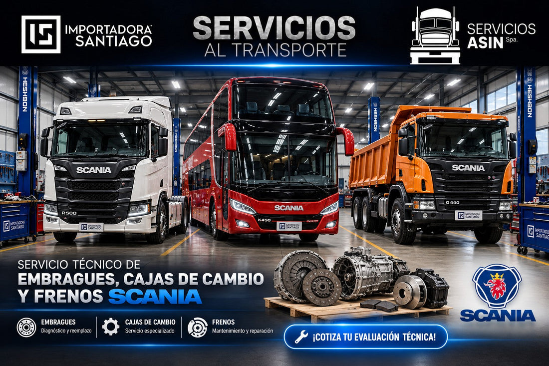 Servicio Técnico de Embragues, Cajas de Cambio y Frenos Scania