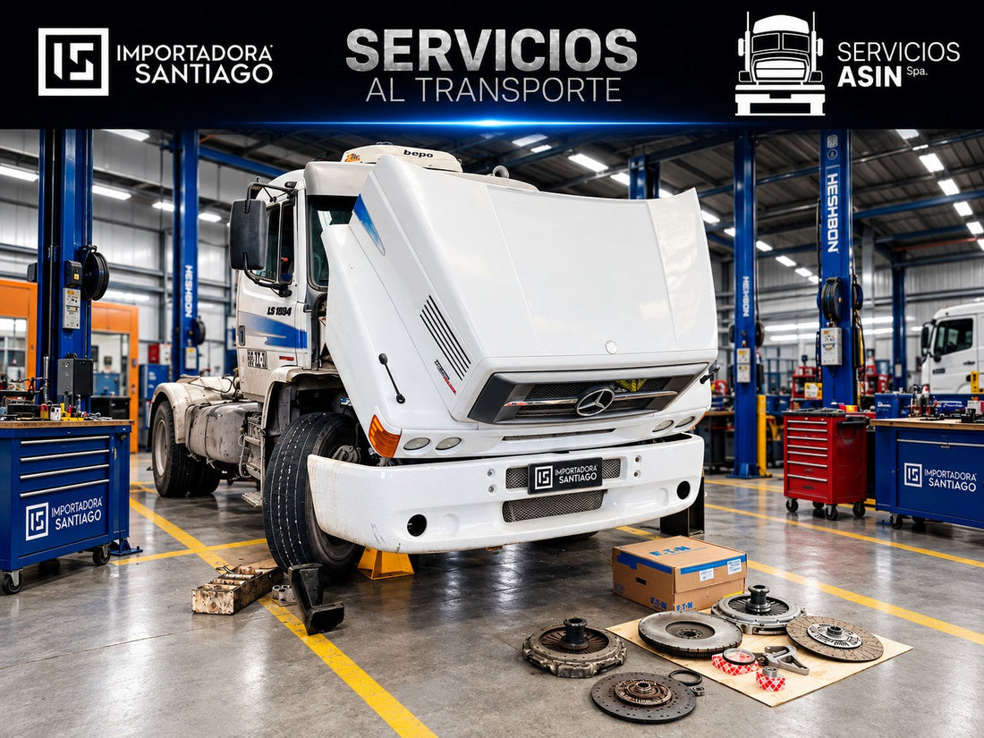 Reparación de Embrague Mercedes-Benz 1634/45 con Kit Eaton 430