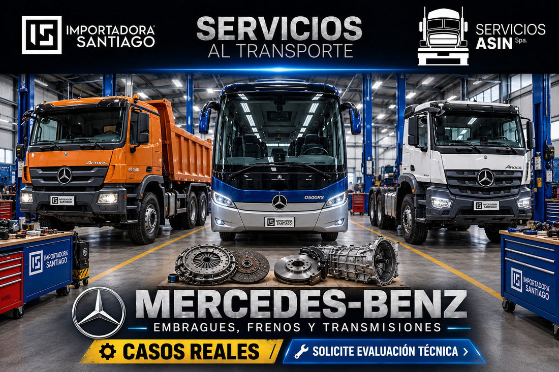 Servicio Técnico de Embragues, Cajas de Cambio y Frenos Mercedes-Benz