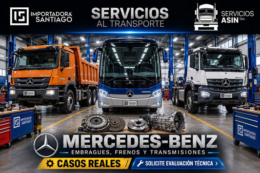 Servicio Técnico de Embragues, Cajas de Cambio y Frenos Mercedes-Benz