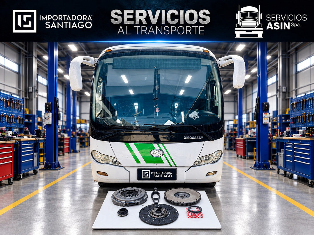 Reparación de Embrague Bus King Long XMQ 6858 con Kit KM Germany