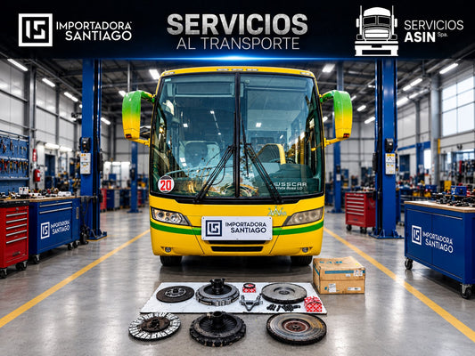 Reparación de Embrague Bus Mercedes-Benz O500R con Kit Eaton 430