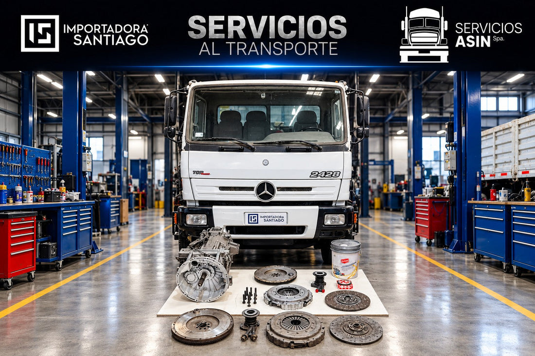 Reparación de Caja Mercedes-Benz G221-9 Atego 2428/48 y Embrague