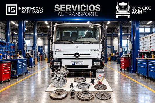 Reparación de Caja Mercedes-Benz G221-9 Atego 2428/48 y Embrague