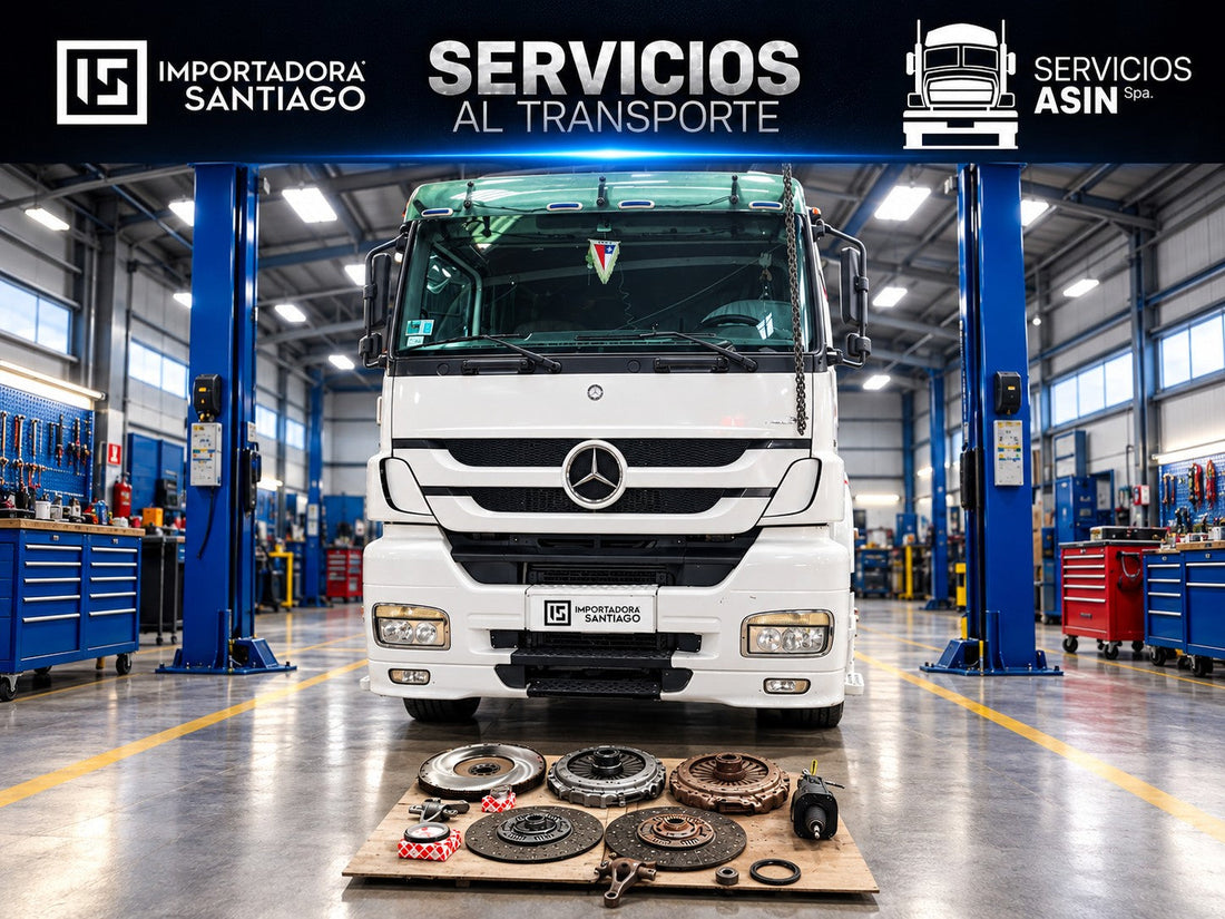 Reparación de Embrague Mercedes-Benz Axor 1936 Sin Pedal con Kit Febi