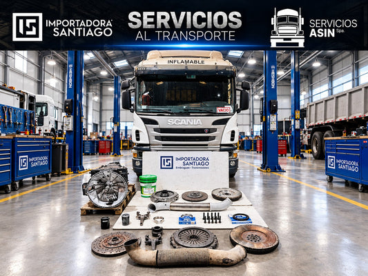 Reparación de Caja de Cambios Scania P310 Serie 4 con Embrague