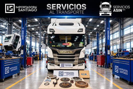 Reparación de Embrague Scania G410A Automático con Kit Eaton 430