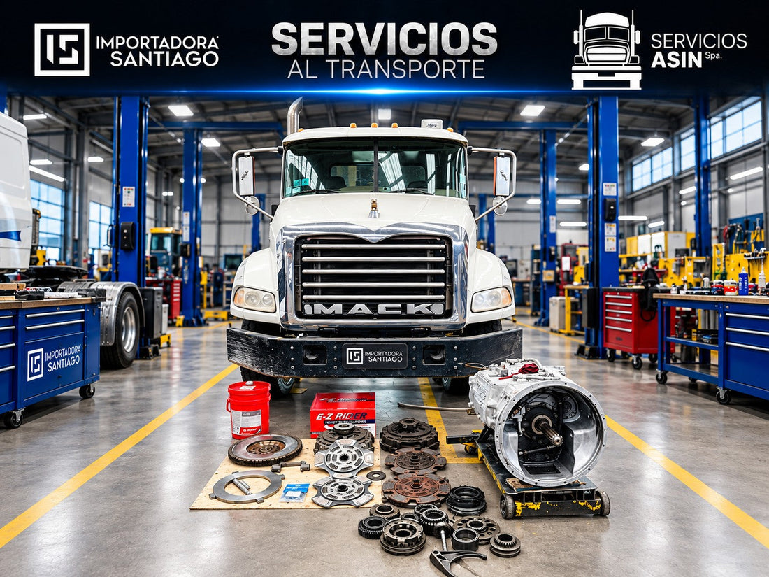 Reparación de Caja Maxitorque T318 Mack GU813 con Motor MP8
