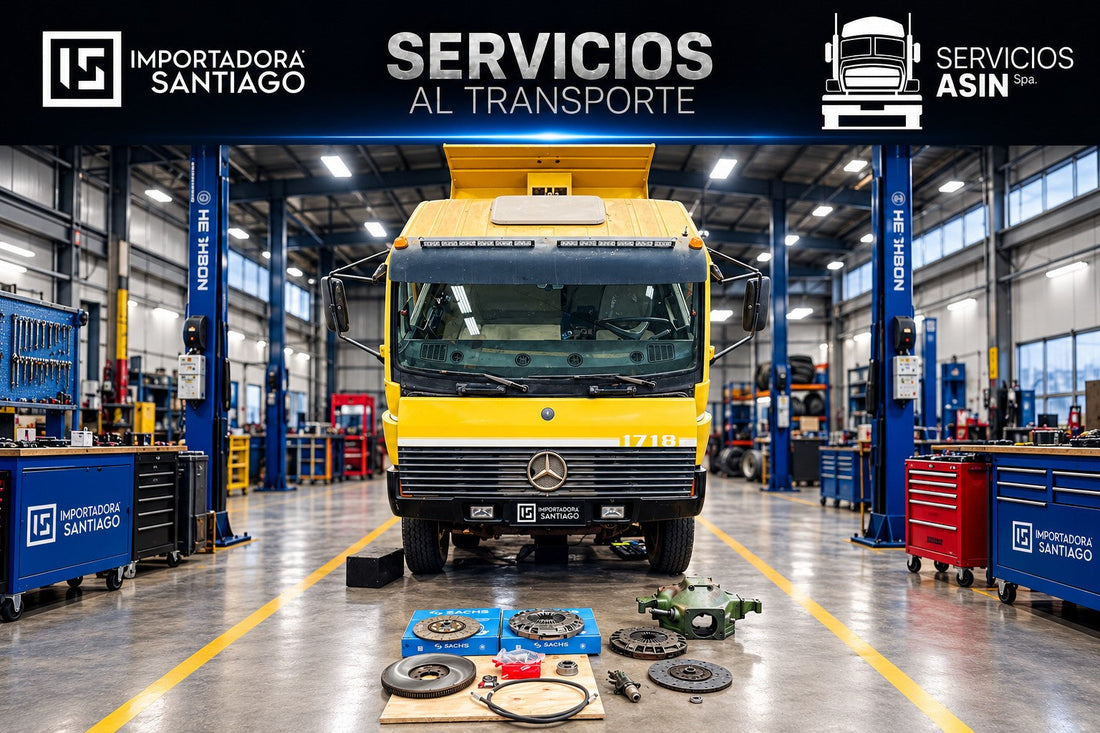 Reparación de Embrague Mercedes-Benz 1718 K/36 con Kit Sachs Original