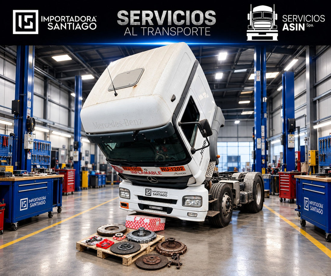Reparación Embrague Mercedes-Benz Axor 2533 PowerShift y Servo Wabco
