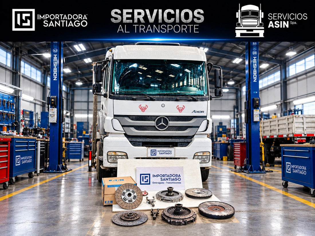 Reparación de Embrague Mercedes-Benz Axor 2536 LS con Kit Eaton 430
