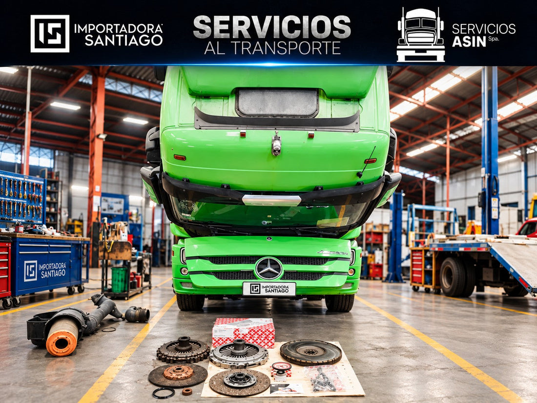 Reparación de Embrague Mercedes-Benz Actros 1936 con Kit Febi