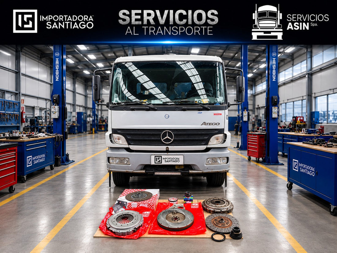 Reparación de Embrague Mercedes-Benz Atego 1725/48 con Kit Febi