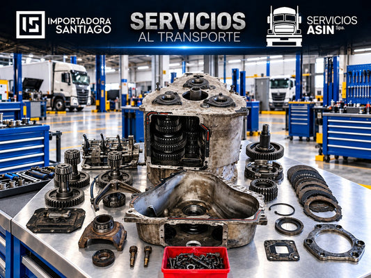 Reparación de Caja Maxitorque T310 para Camión Mack