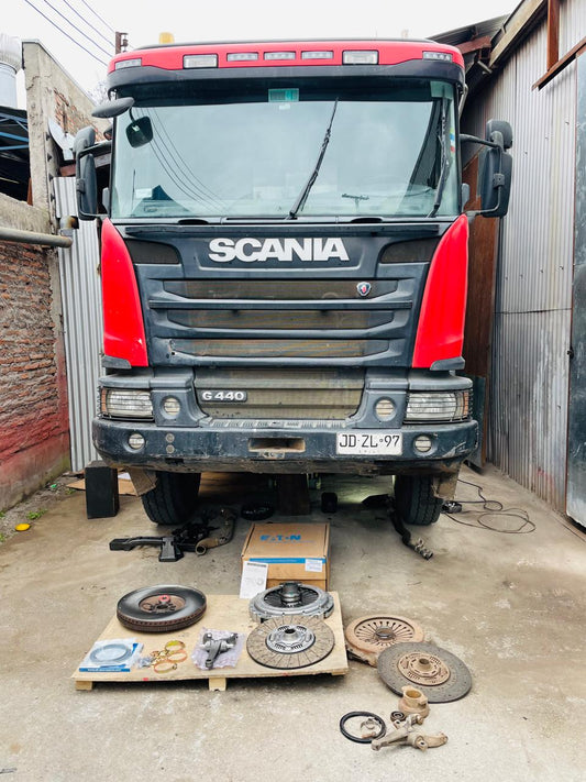 Reparación Correctiva de Embrague Scania G440