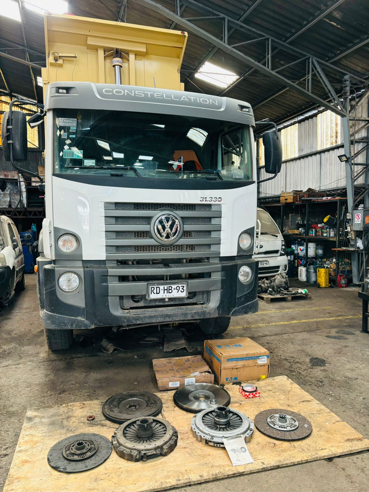 Correctiva Embrague Volkswagen Constellation 31330 Tolva 6x4 ...