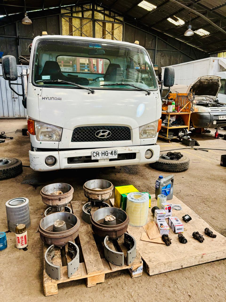 Reparación Correctiva de Frenos Hyundai HD 78