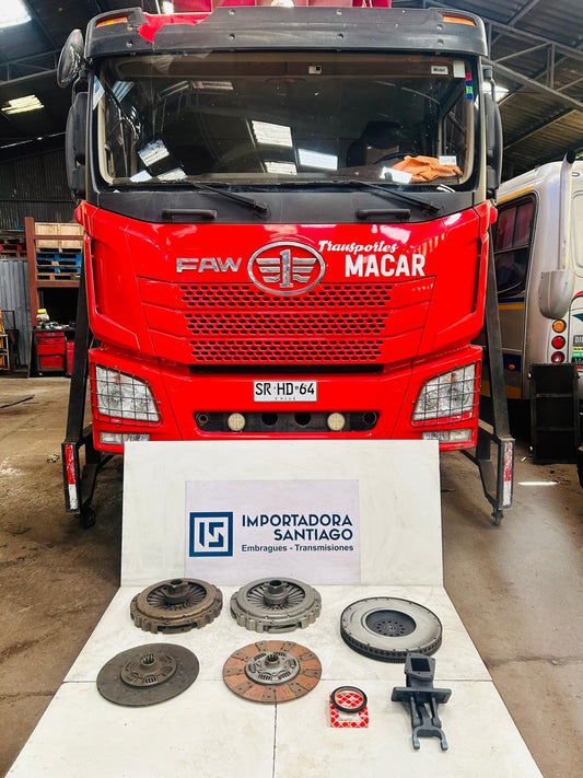 Correctiva Embrague FAW F3842 de 420 Hp Tolva