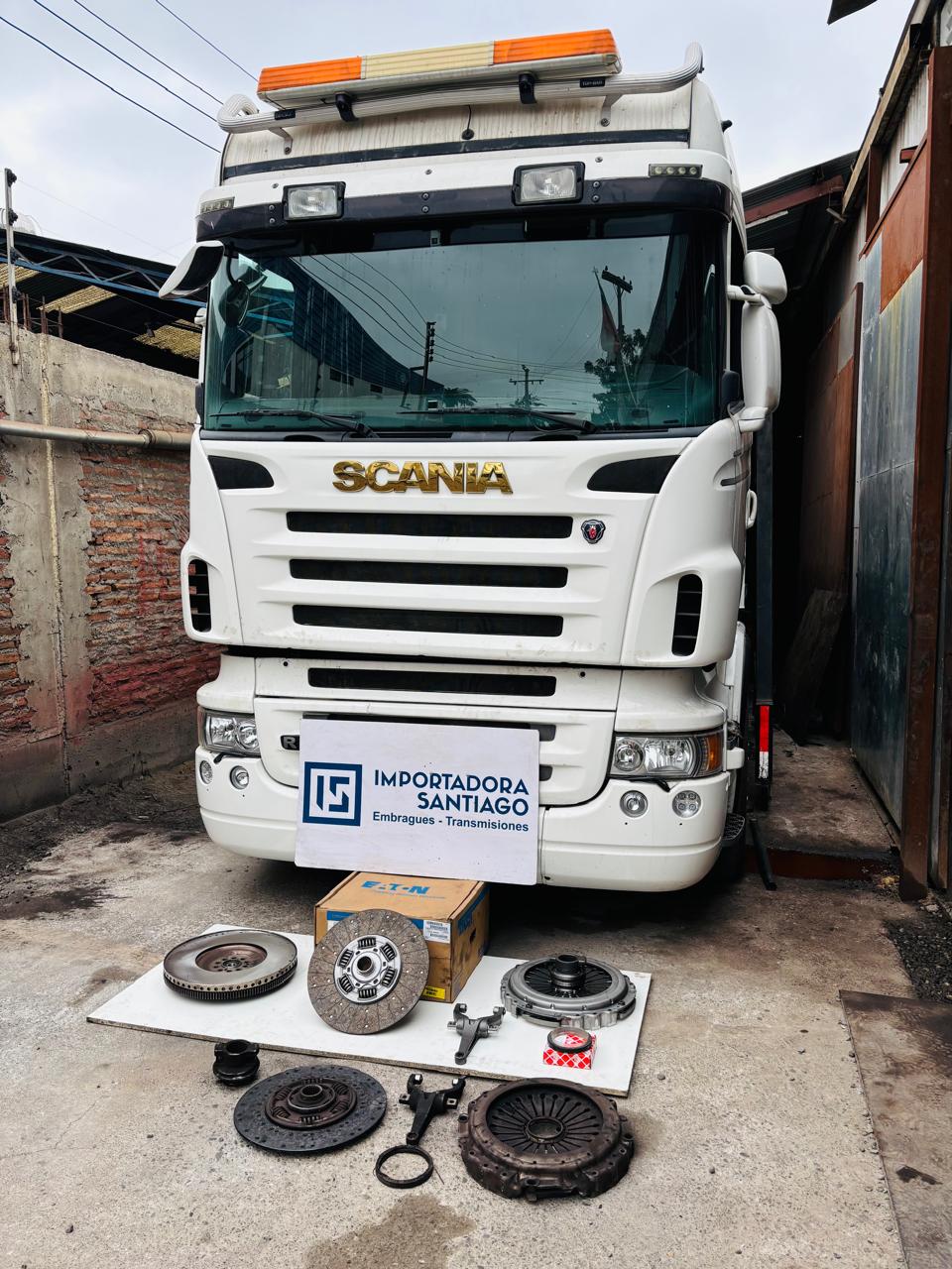 Reparación Correctiva de Embrague Scania R500 en Santiago